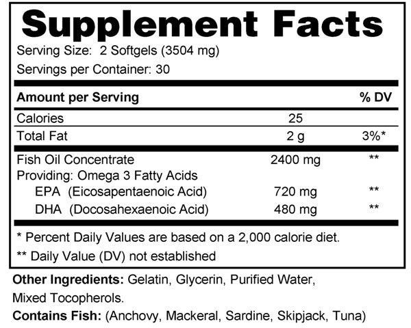 OMEGA 3 DOUBLE STRENGTH