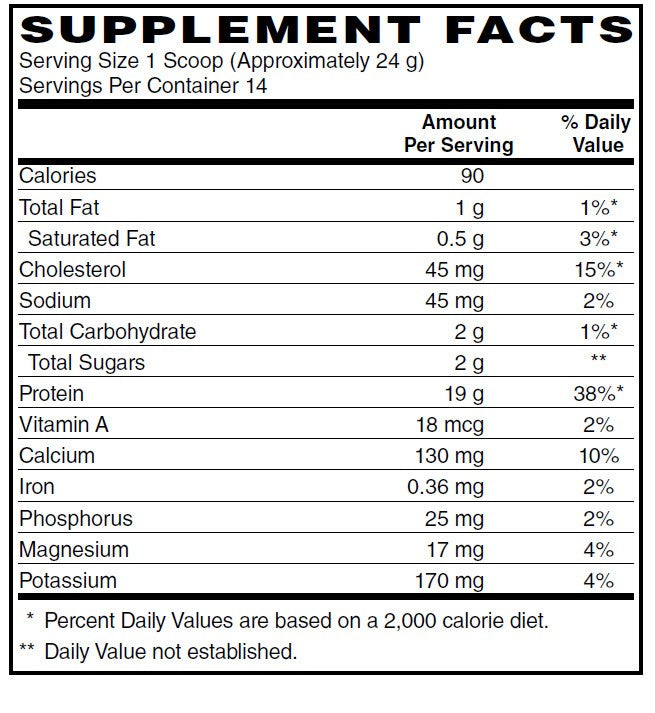 Whey Vanilla Protein